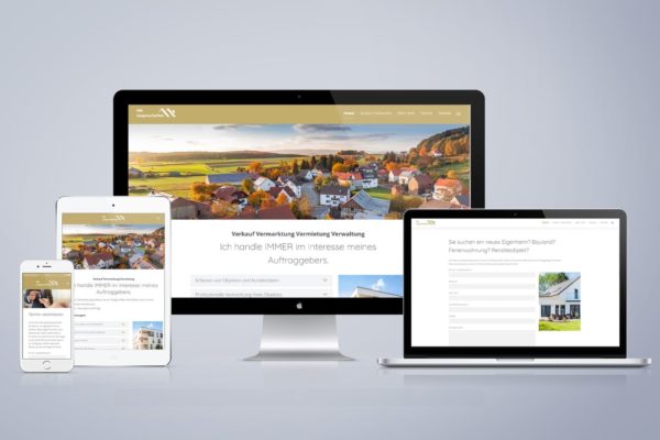 PM Liegenschaften - Responsive Web Design