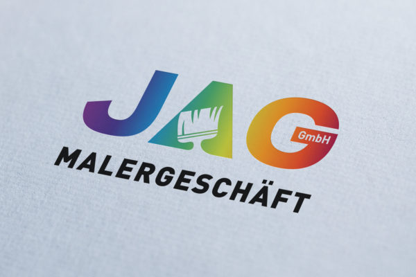 Malergeschaeft JAG GmbH – Logo- & Signetentwicklung